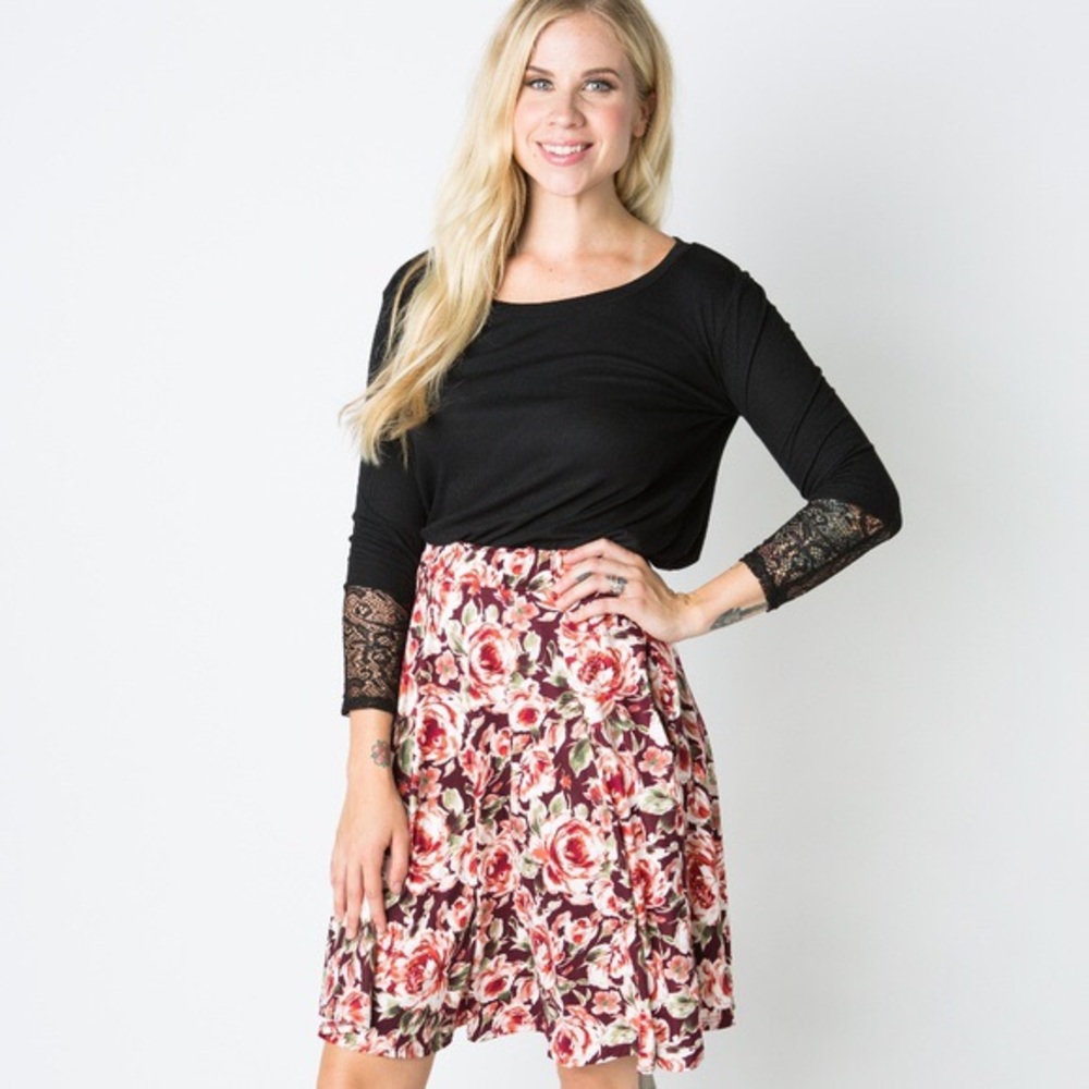 Floral Savannah Skirt